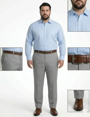 Light grey formal trouser